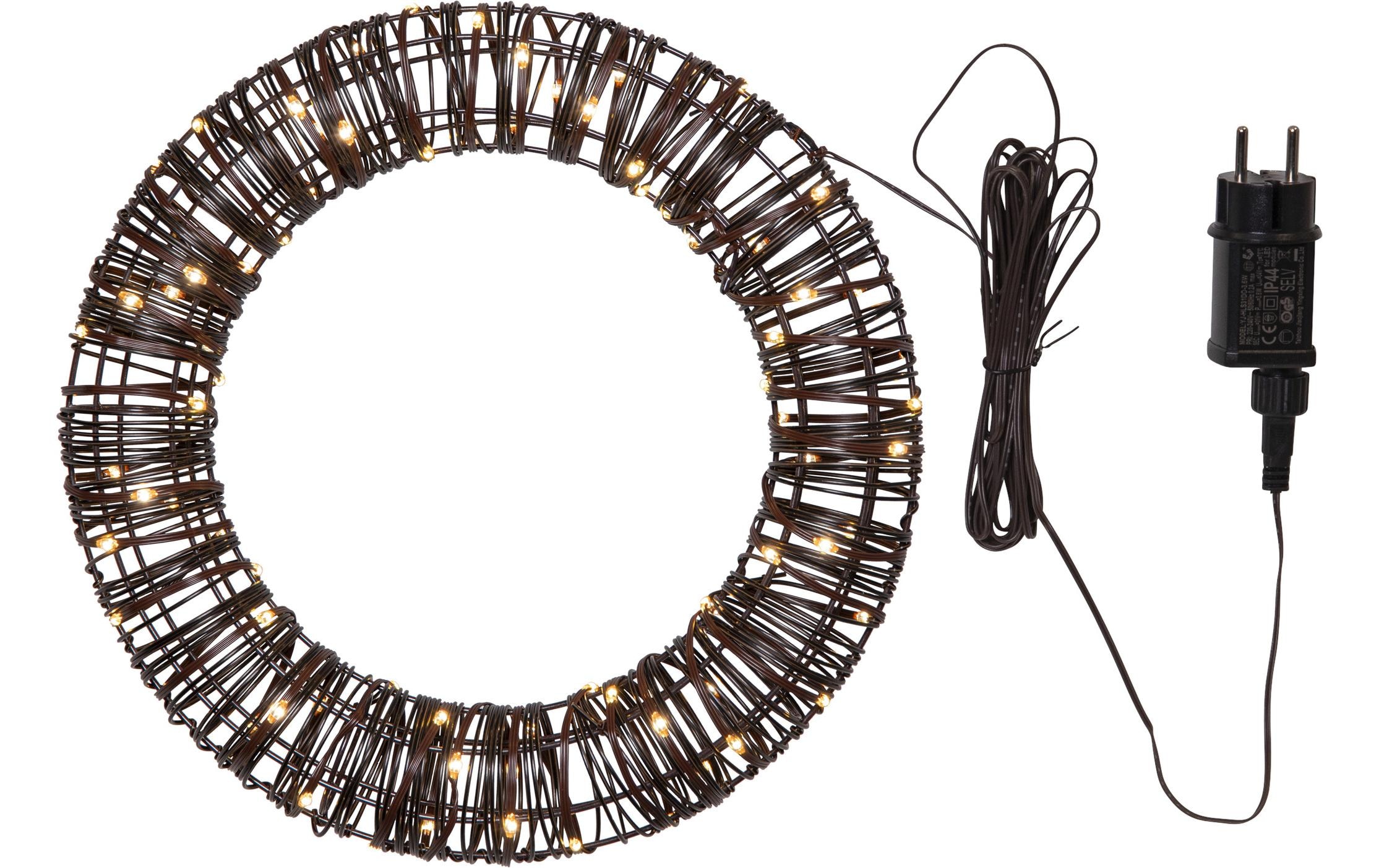 Parforce Traditional Hunting LED Dekofigur »Vicke Wreath« Warmweiss