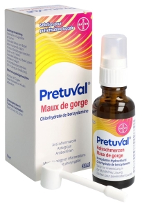 PRETUVAL Halsschmerzen Spray 30 ml
