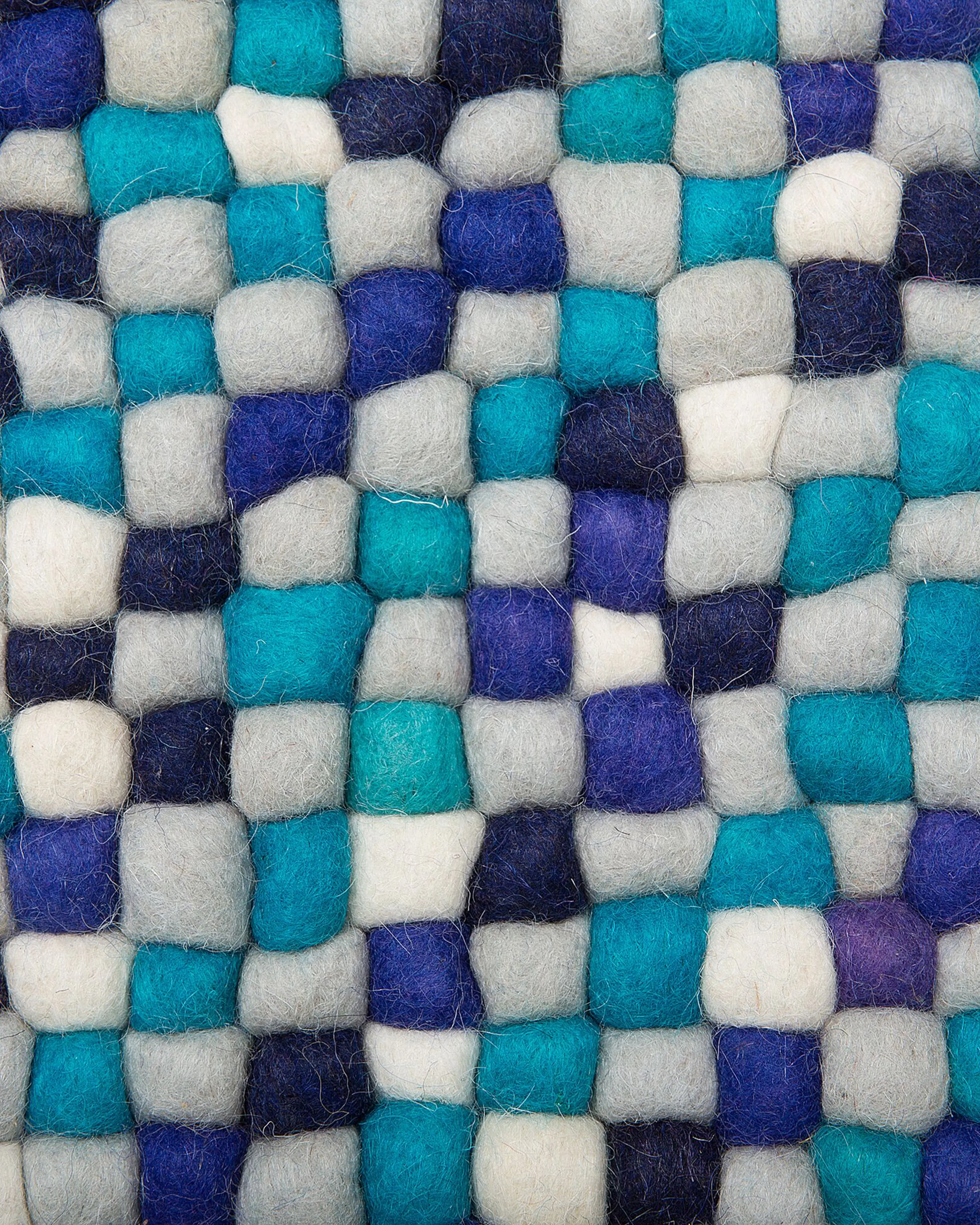 Vloerkleed AMDO Marineblauw 160 x 230 cm Wol