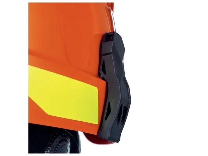 uvex - Sikkerhedshjelm - højdensitets polyetylen (HDPE) - orange