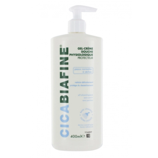 Gel-crème de douche physiologique protecteur Cicabiafine