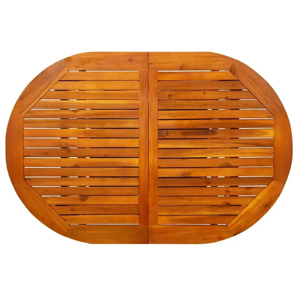 vidaXL - Eettafel - Bruin - Acaciahout - 170 x 80 x 75 cm