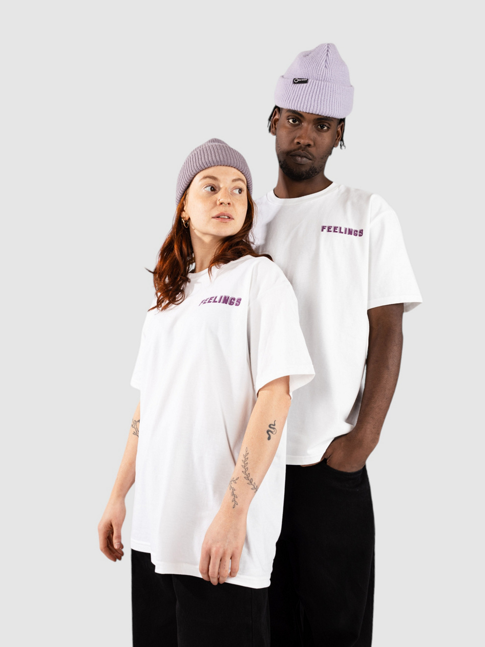 And Feelings Legs T-Shirt white