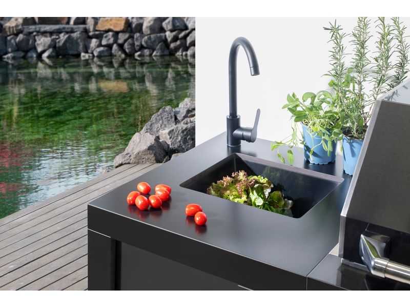 Buschbeck Outdoorküche Liverpool, 195 x 58 x 112 cm Outdoorküche – die ideale Ergänzung für Ihre Terrasse