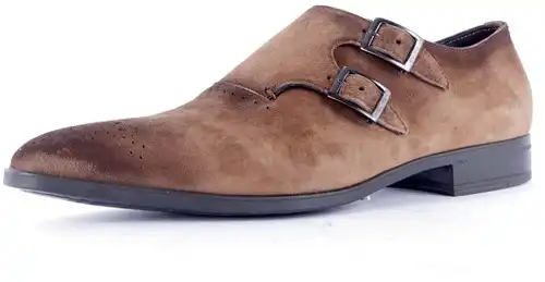 50202 05 GRIORGIO LICHTBRUIN - maat 46 instapper gesp lichtbruin - maat 46 Calandschoen