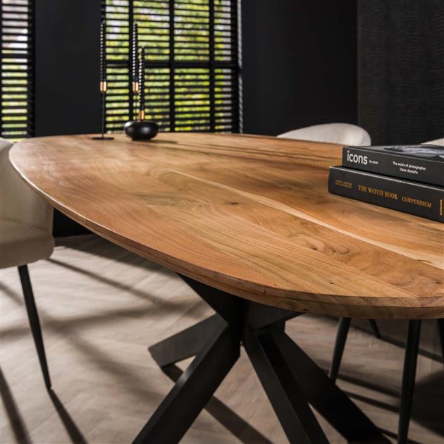 Hoyz Collection - Eetkamertafel Arhus Solid 180cm - 6 personen