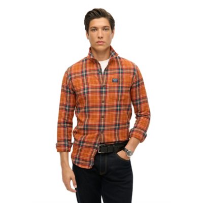 Chemise à manches longues homme Cotton Lumberja SUPERDRY