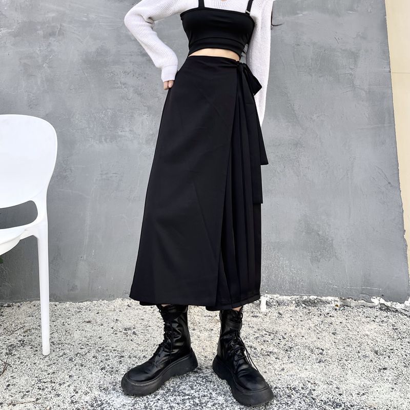 Chisan - Wijde cropped broek