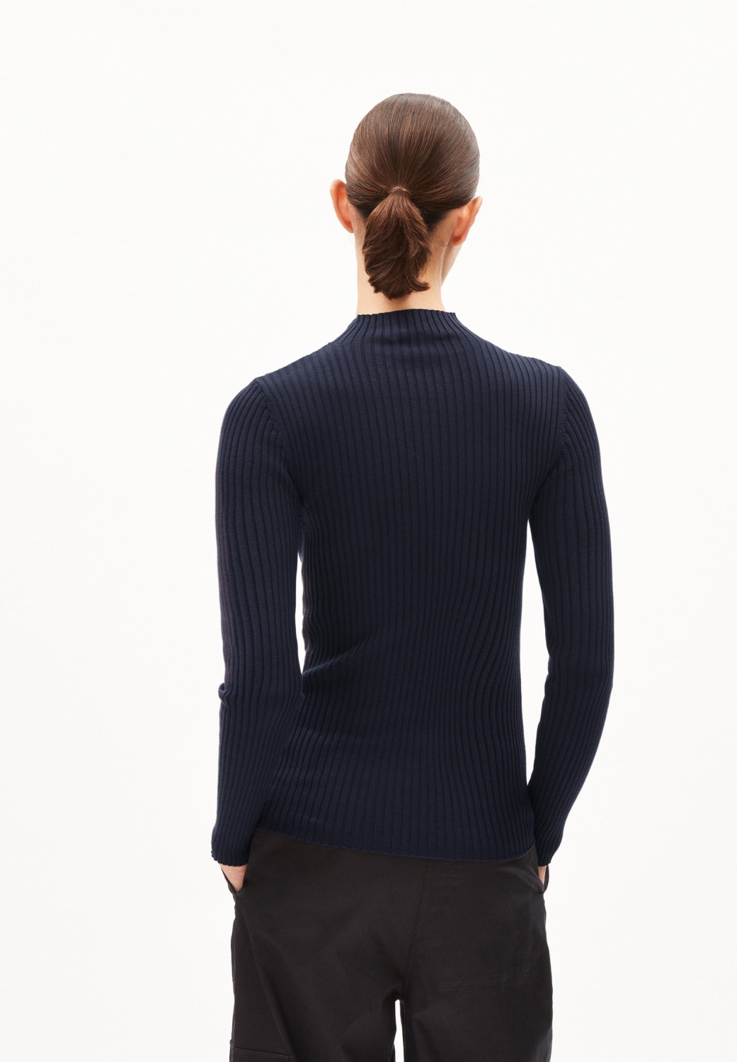 Armedangels Strickpullover Alaania Night Sky