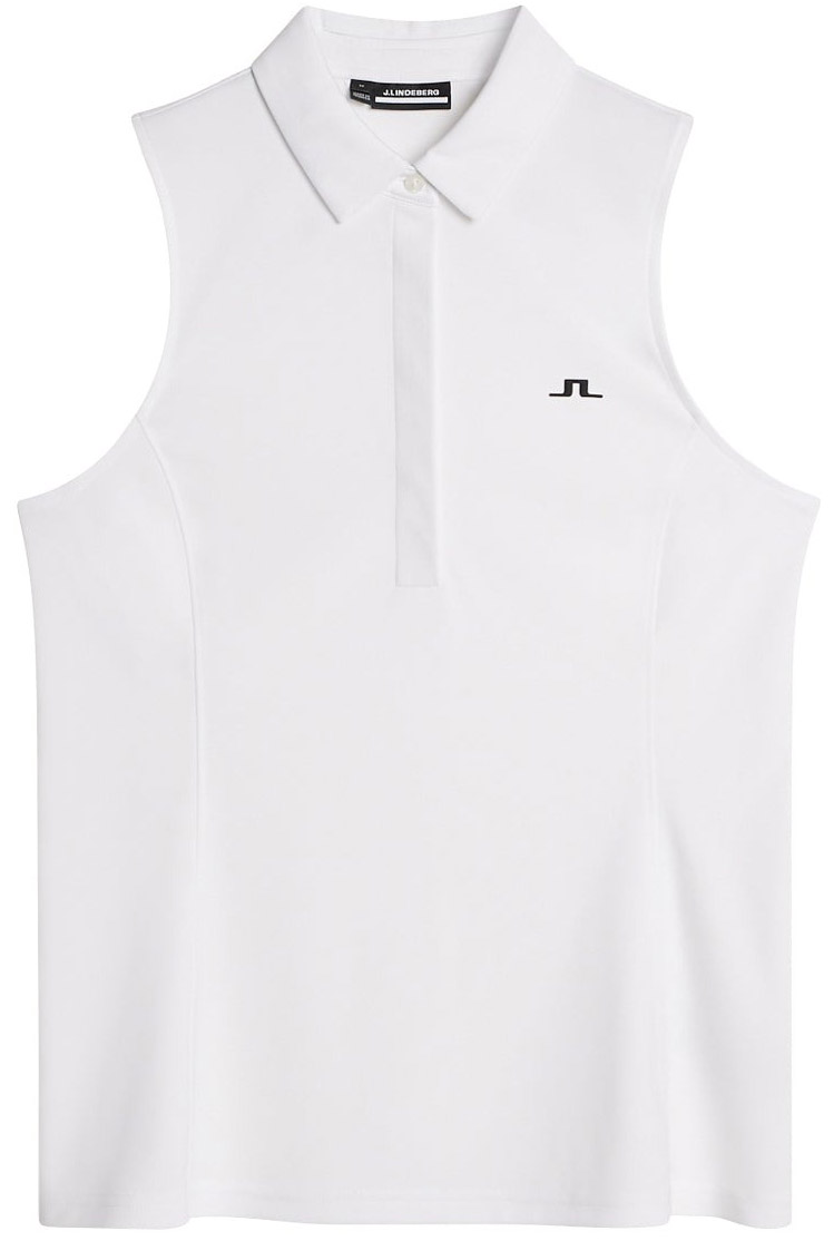 Dena Sleeveless Top Dame White