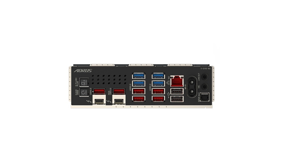 GIGABYTEZ890 AORUS MASTER socket 1851 moederbord  (RAID, 10Gb-LAN, Wi-Fi 7, BT, Sound, ATX)