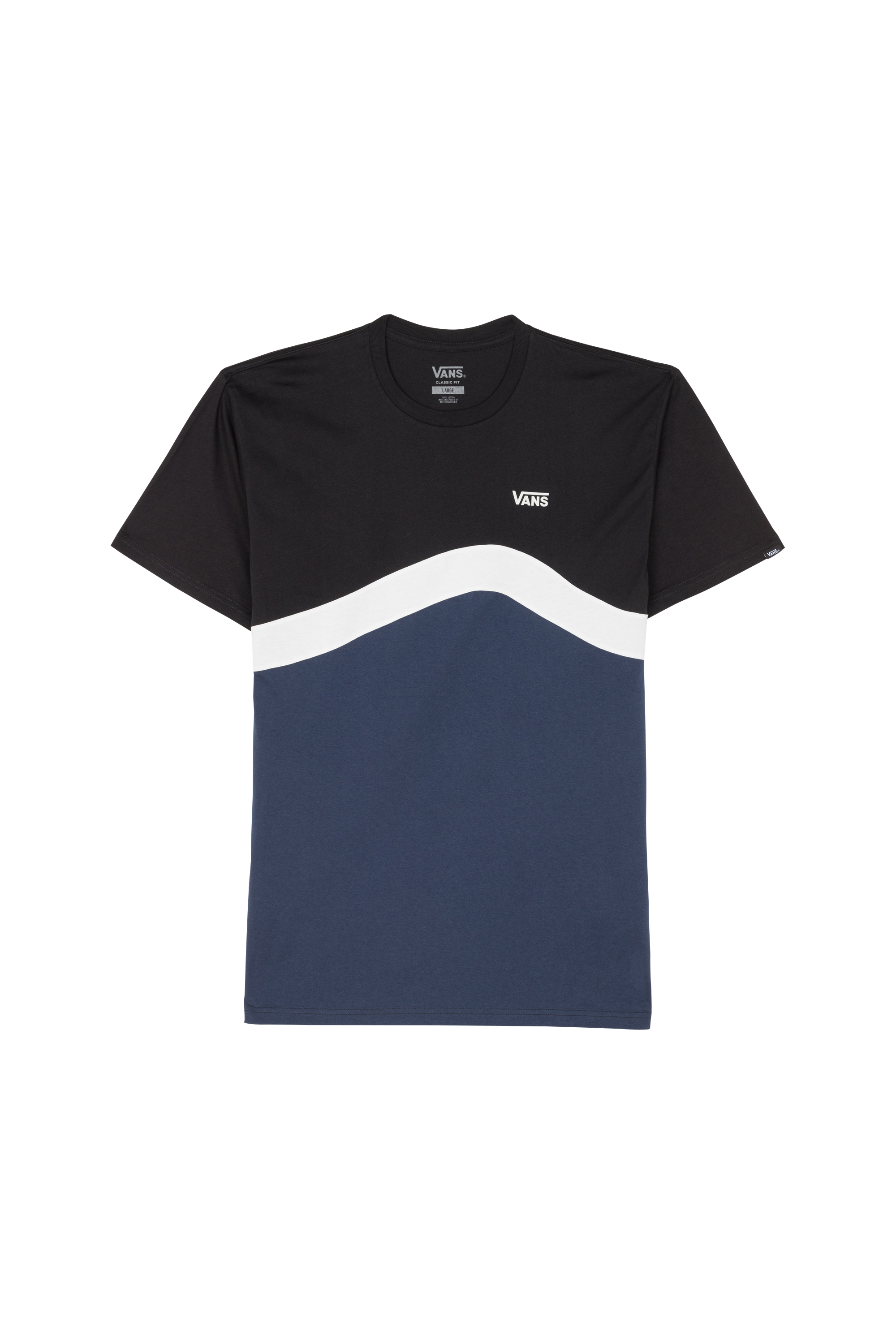 VANS T-shirt SIDESTRIPE BLOCK SS Multicolore