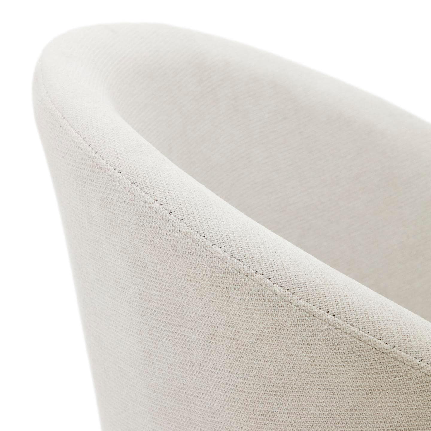 Kave Home Drehstuhl MARVIN beige/Buche massiv