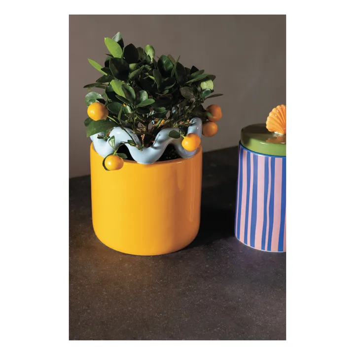 &Klevering Cache-pot Sway | Orange