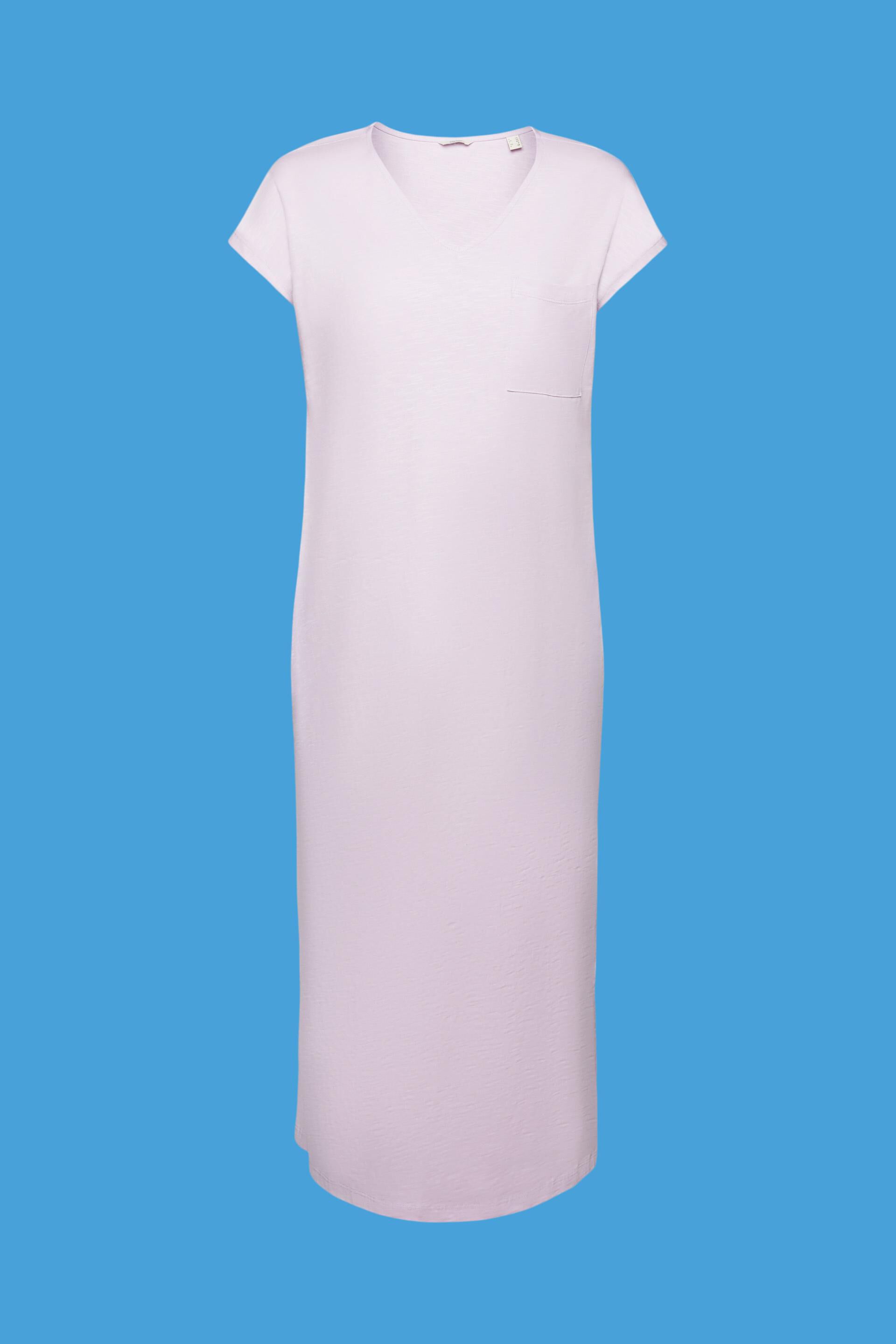 Chemise de nuit en coton flammé