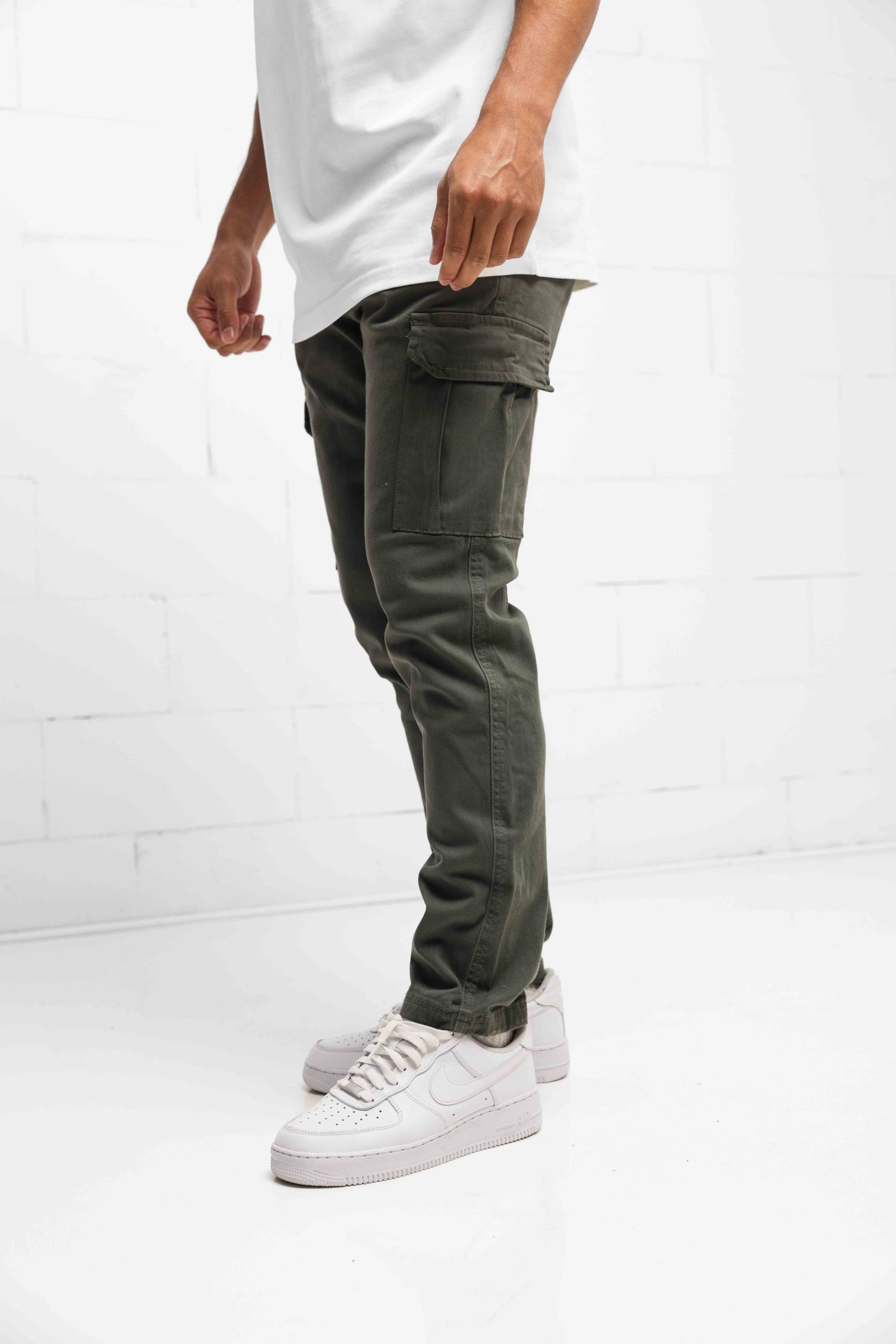 Pure Path Utility Cargo Broek Heren Donkergroen