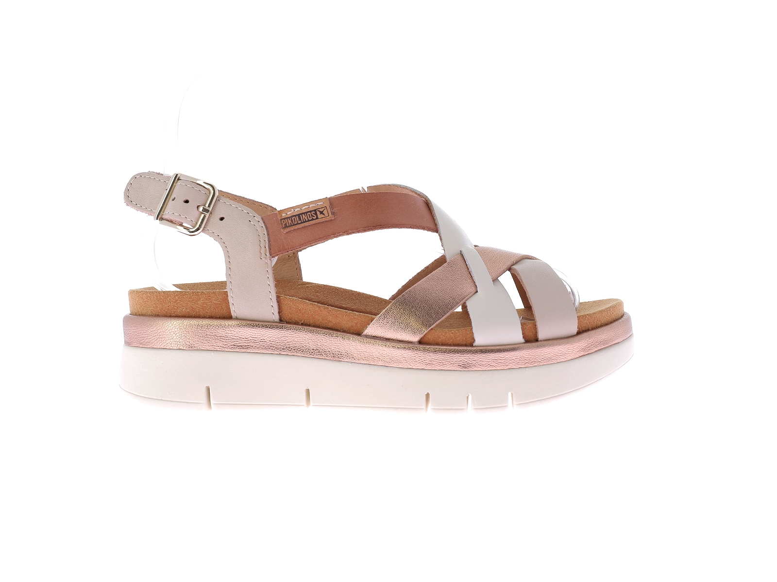 Pikolinos-PALMA W4N 0650C1 Cuir Beige Or