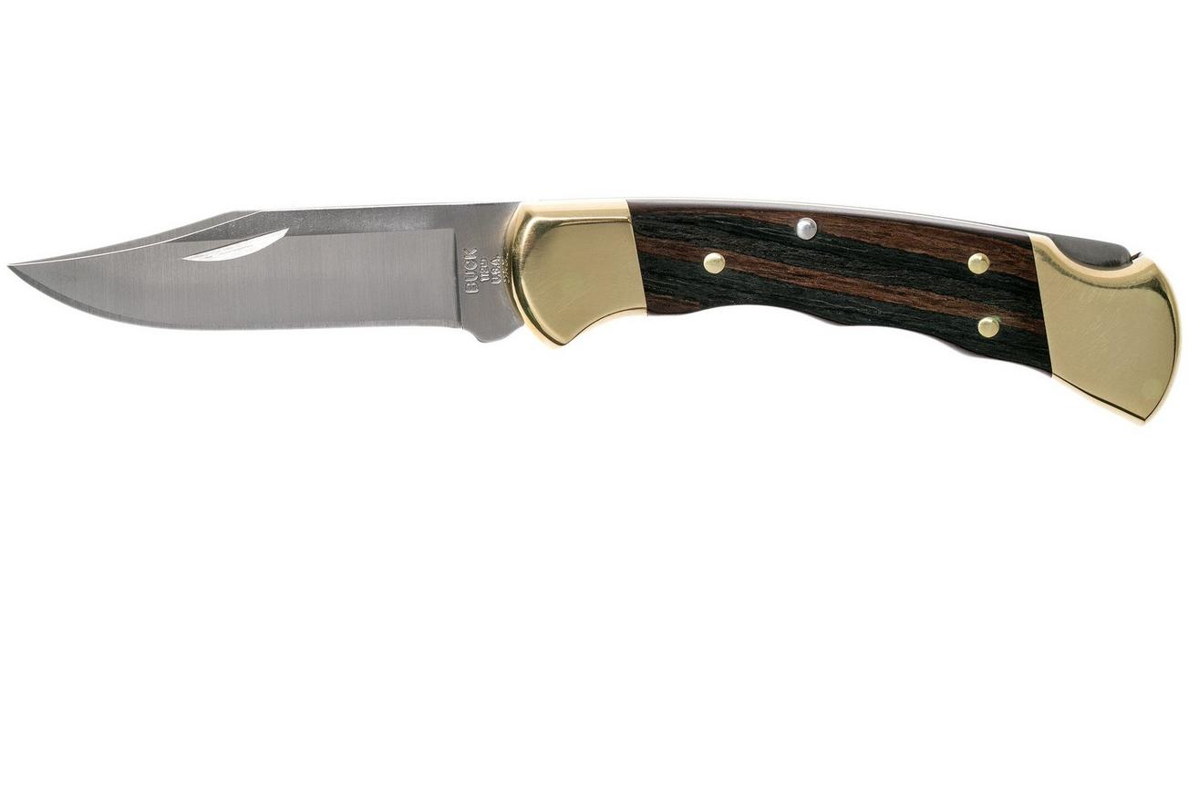 Buck 112 Ranger met vingergroeven 112BRSFG zakmes