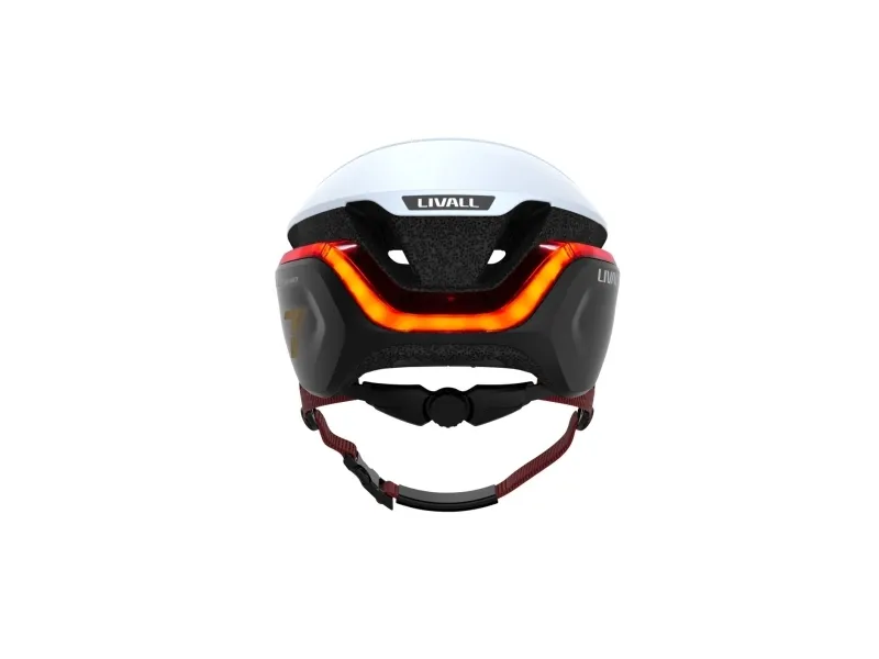 Livall EVO21 Smart Cykelhjelm - Hvid - L: 58-62 cm
