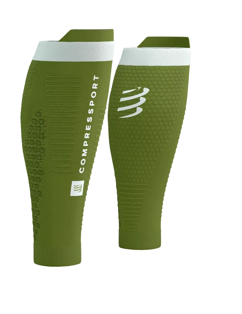 Compressport R2 3.0 Compressie Tubes Groen/Wit