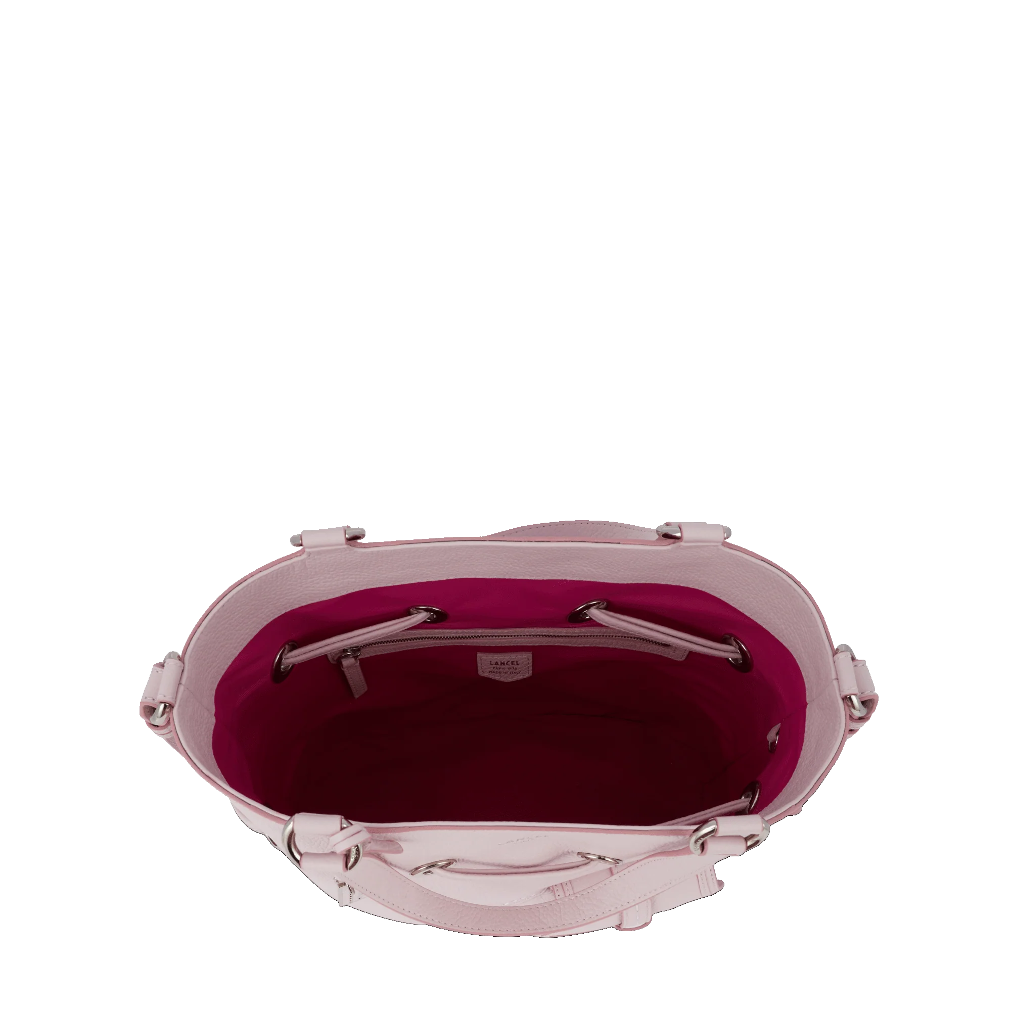 Sac seau M Premier Flirt de Lancel-Rose dragee