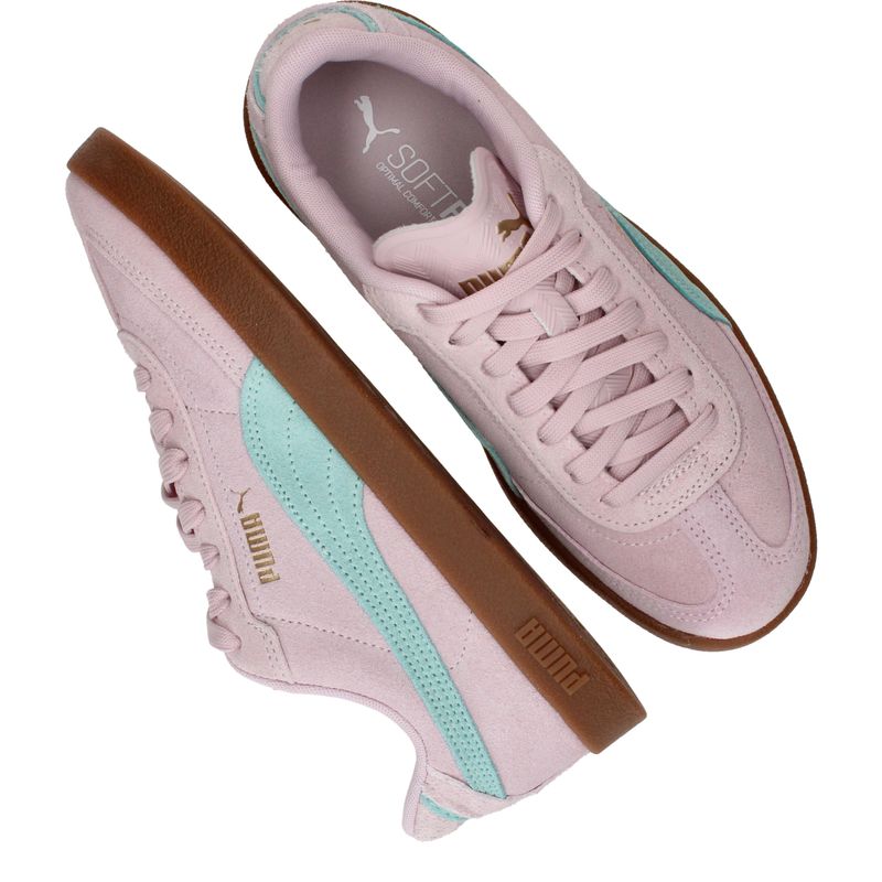 Puma Club II Era Suede Sneakers Roze Dames