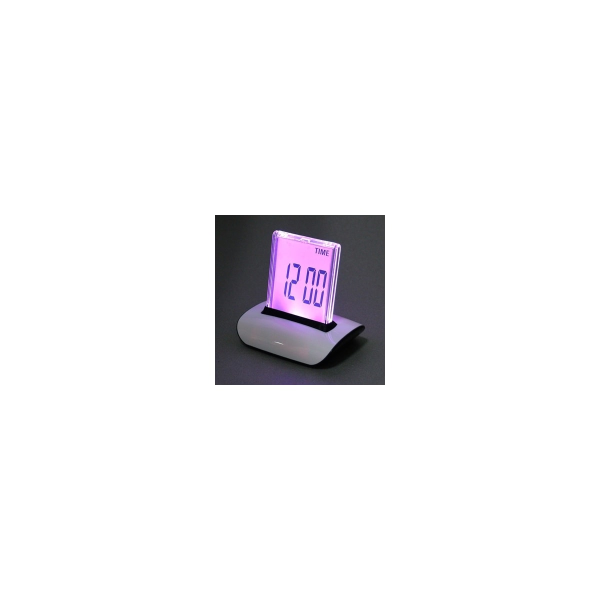 Digital Vekkerklokke - 7 fargers LCD