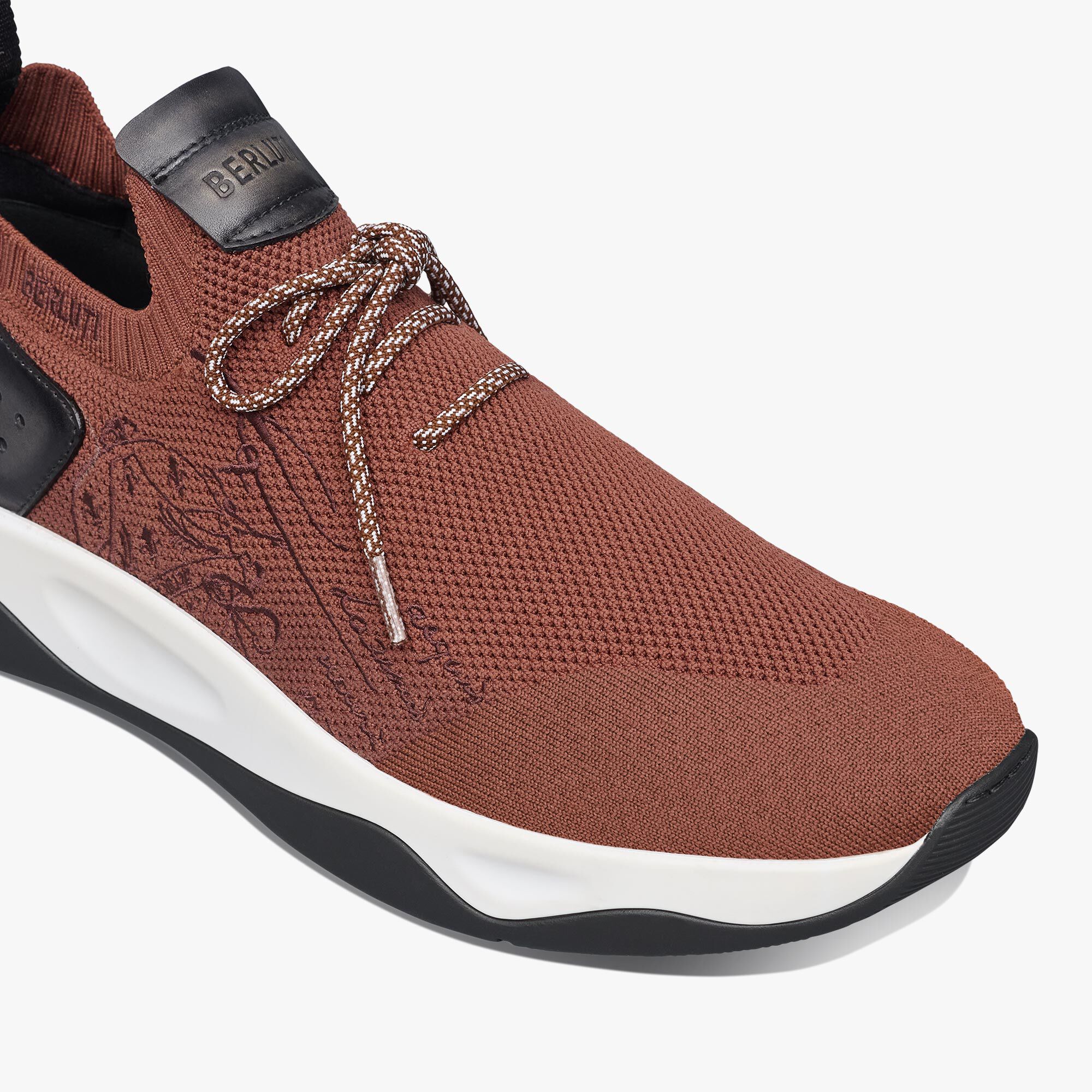 Sneaker Shadow En Maille Et Cuir