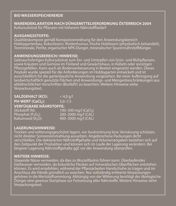 Dehner Bio Wasserspeichererde, 48 x 40 Liter