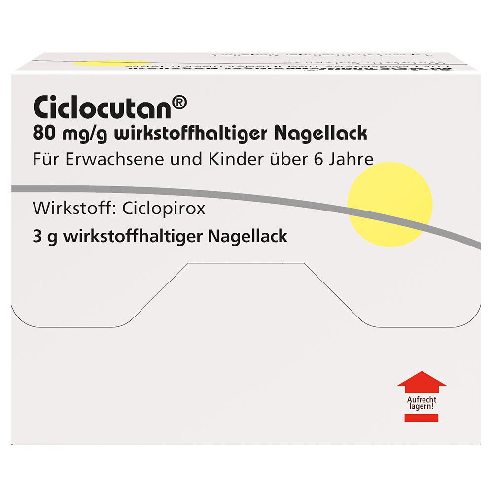 Ciclocutan® 80 mg/g wirkstoffhaltiger Nagellack