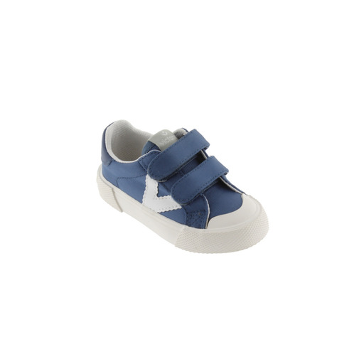 Tênis Victoria Tribu em nylon com logo contrastante e fechamento duplo em velcro.