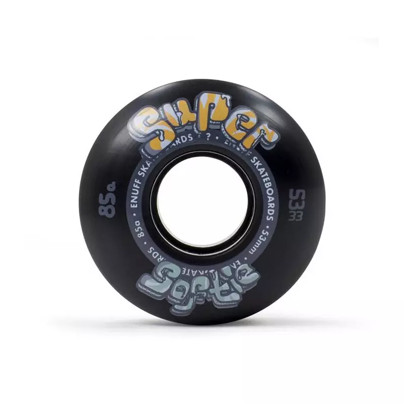Roue skate ENUFF Super Softie Wheels Black