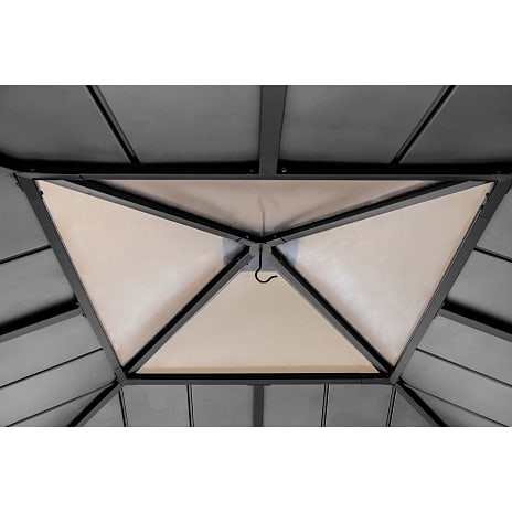 Pavillon Pirin 336 cm x 336 cm - antracit