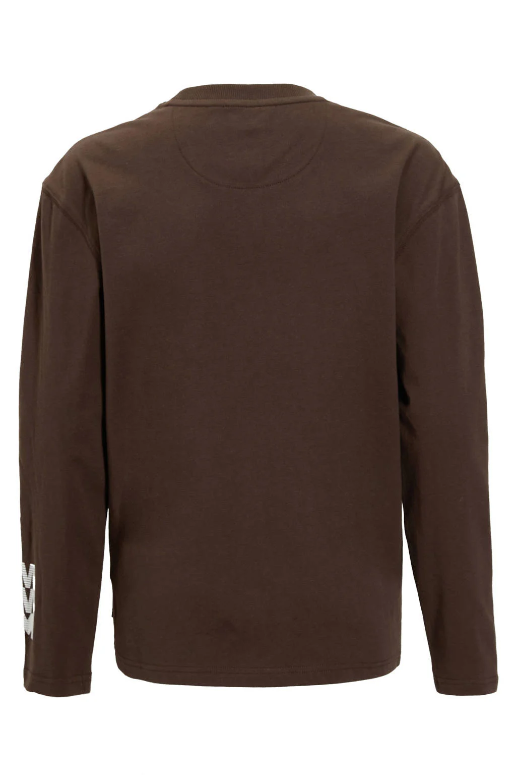 Me & My Monkey longsleeve met printopdruk donkerbruin
