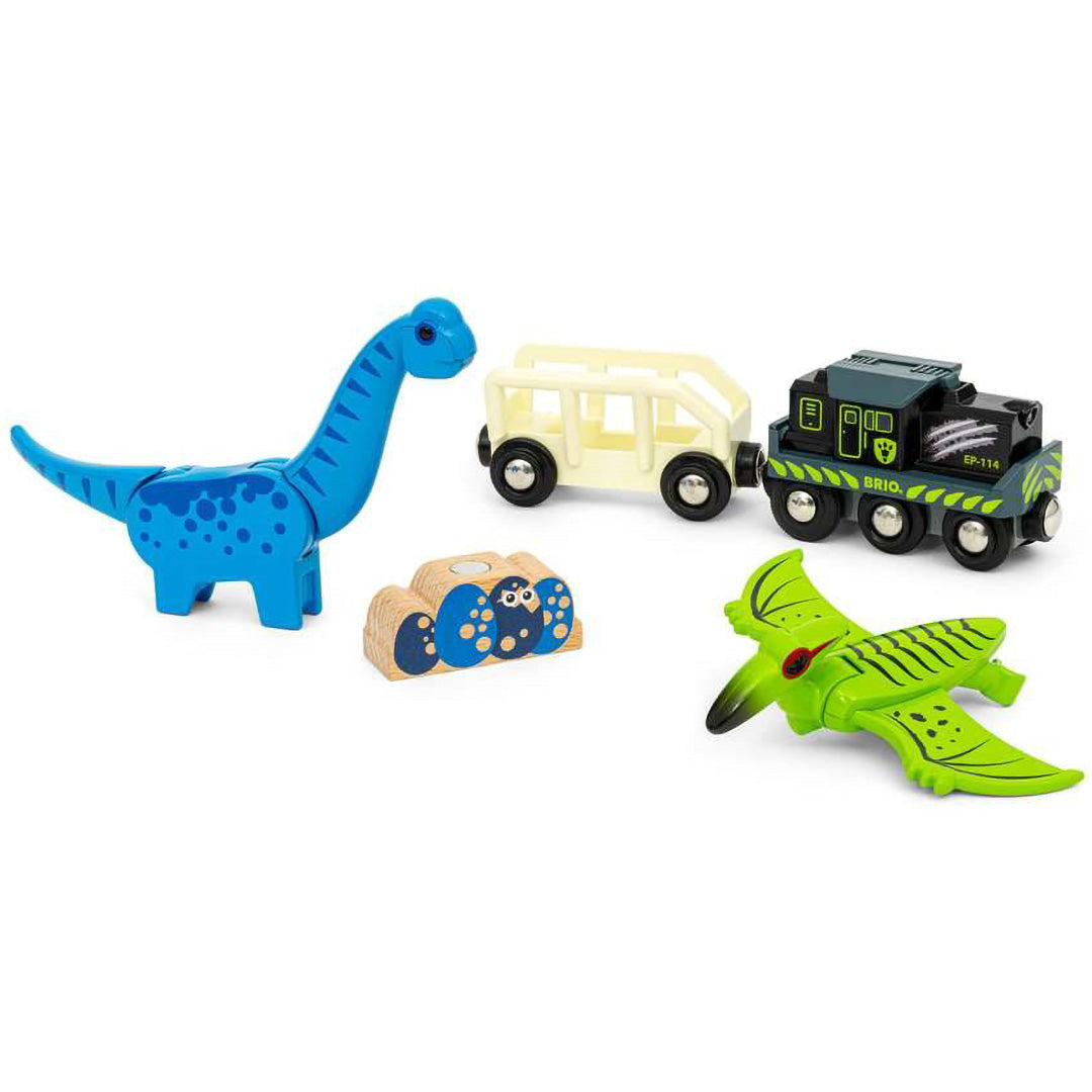 brio trein - dinosaurus