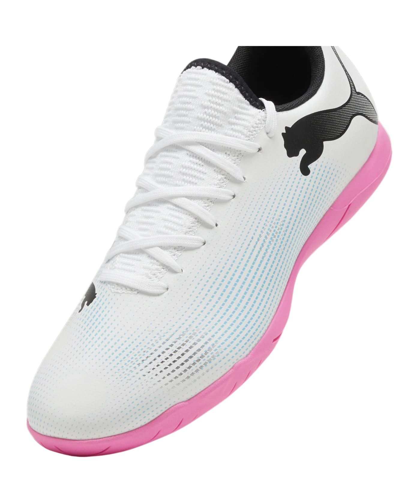 PUMA FUTURE 7 Play IT Halle Phenomenal Weiss Schwarz Pink F01