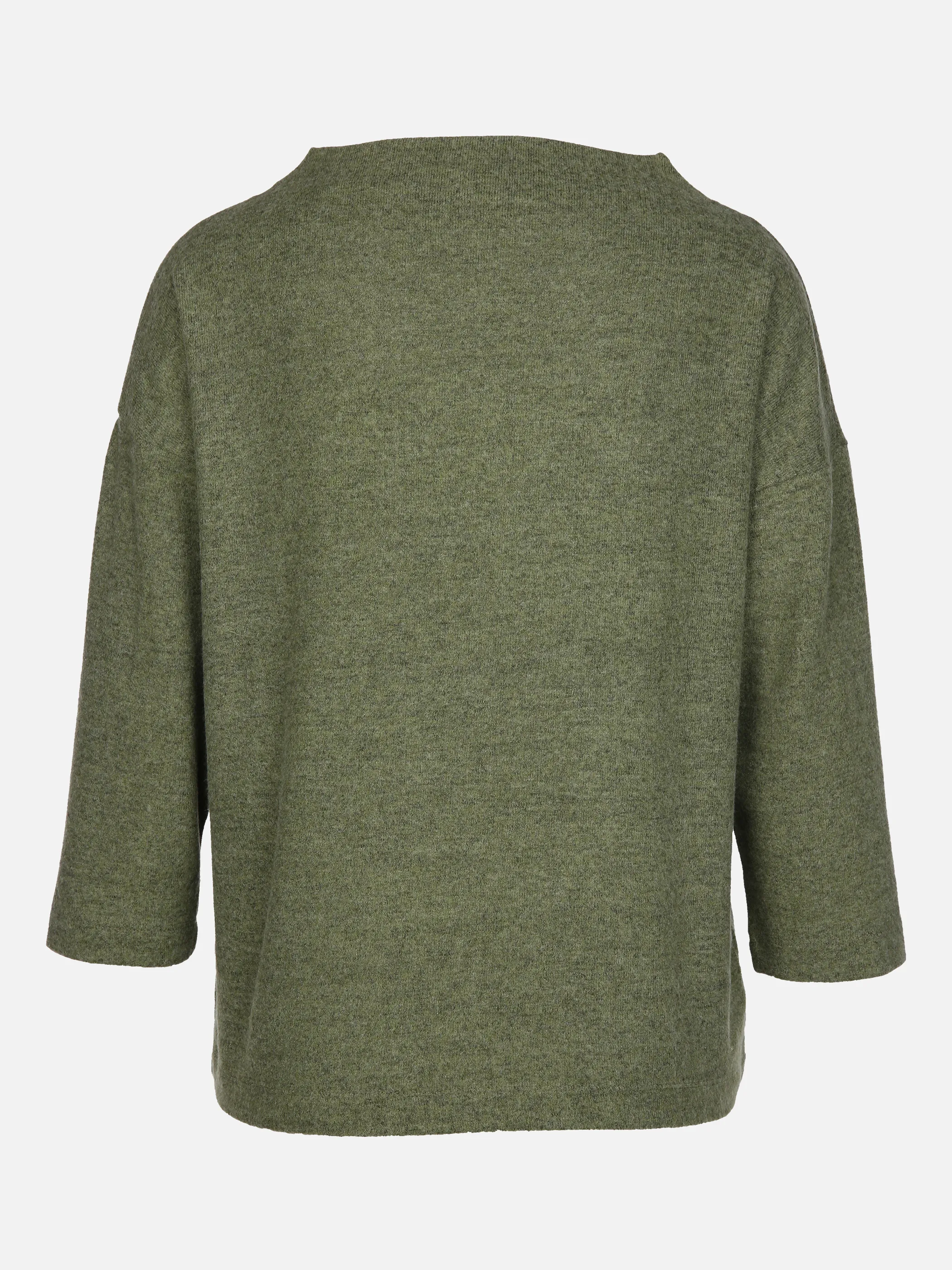 Damen Flauschshirt mit Stehkragen
