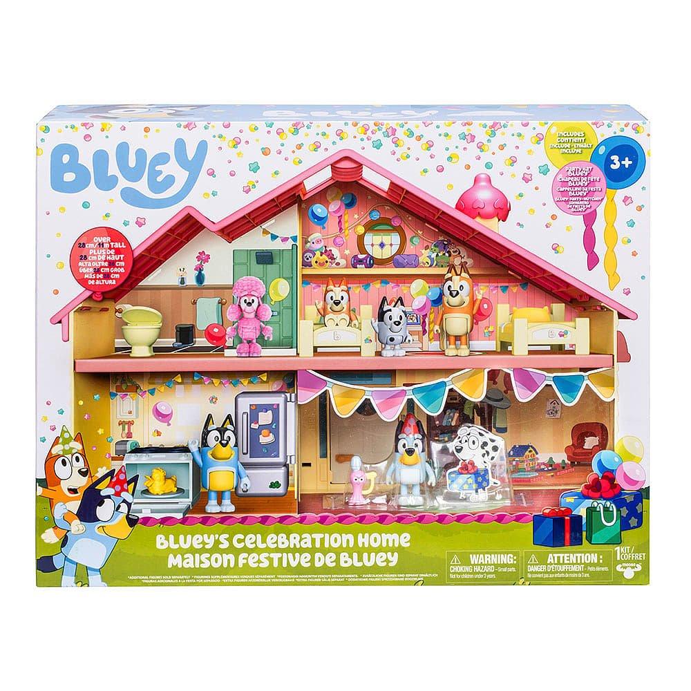Bluey GAME Blueys Birthday Celebration Home Playset