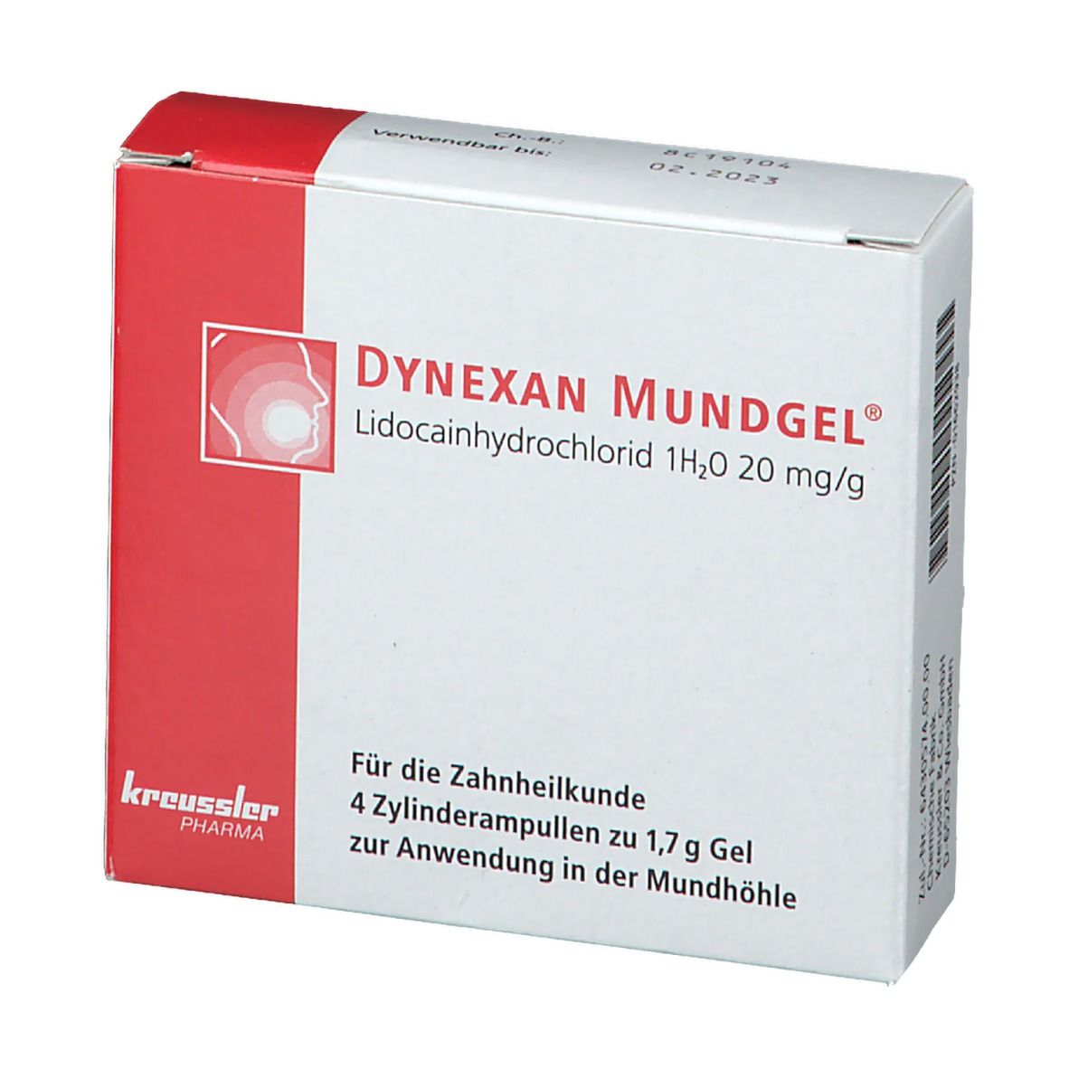 DYNEXAN® Mundgel Zylinderampullen
