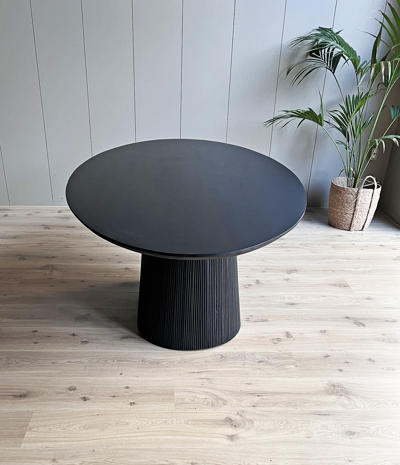 Eetkamertafel Rome ovaal Zwart 240cm