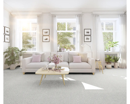 Tapijt Saxony Lester donkerbeige FB37 400 cm breed (per meter verkocht)