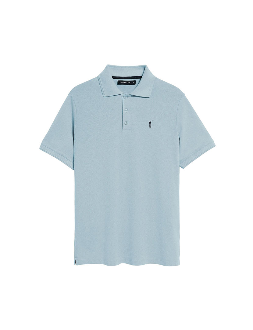 Rigby Go Ss Vn Light Blue Polo