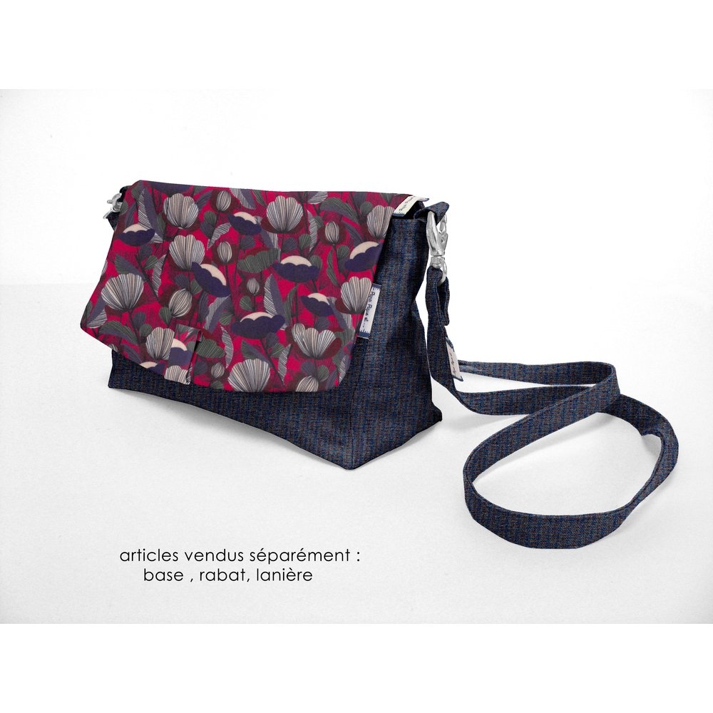 Rabat Sac Compagnon Pavot Fuchsia