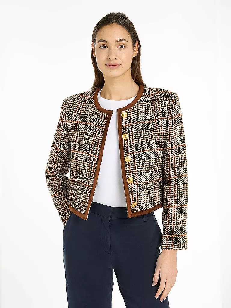 TOMMY HILFIGER Jäckchen braun