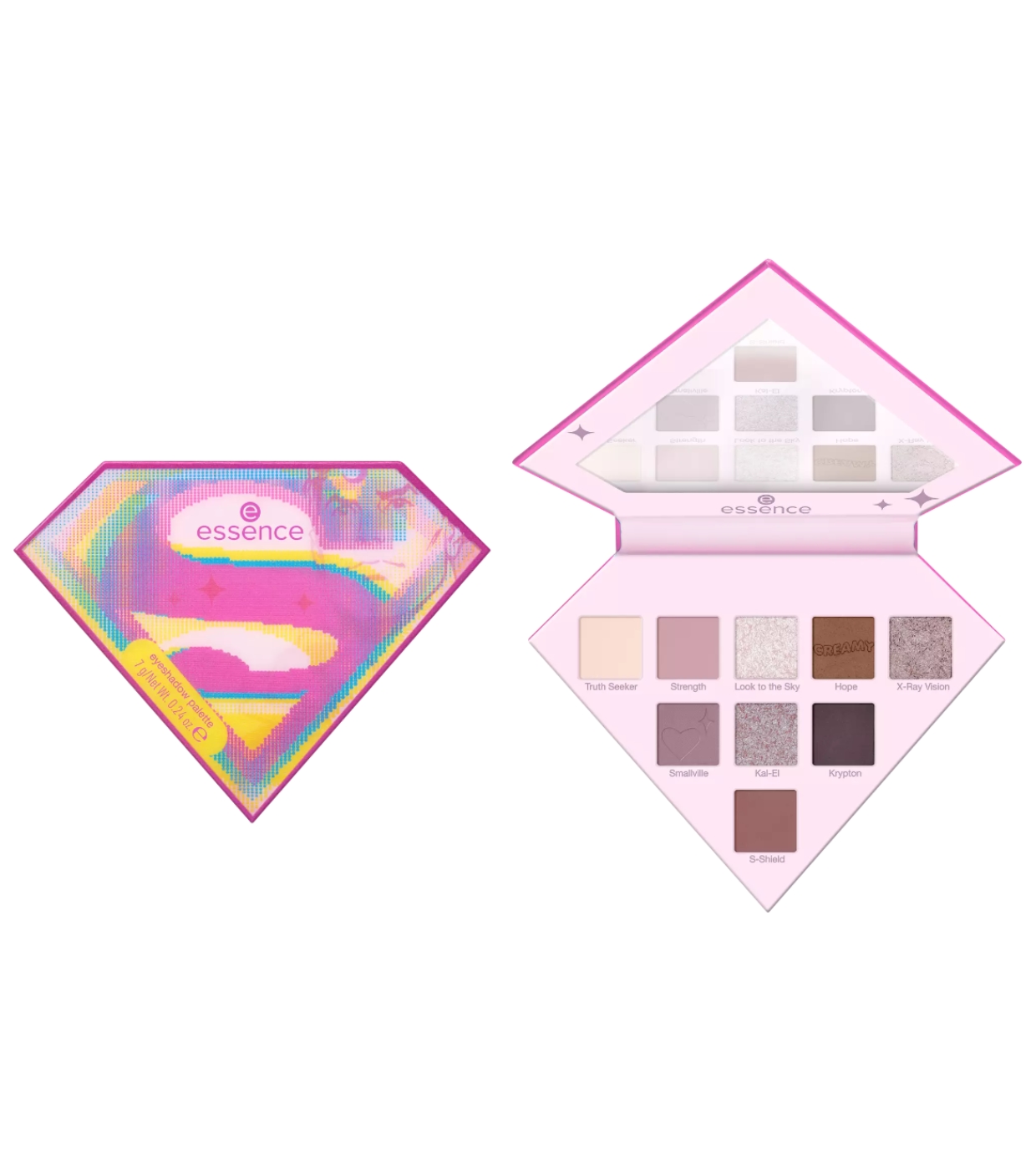essence - *Superman* - Paleta de sombras - 01: Find your power