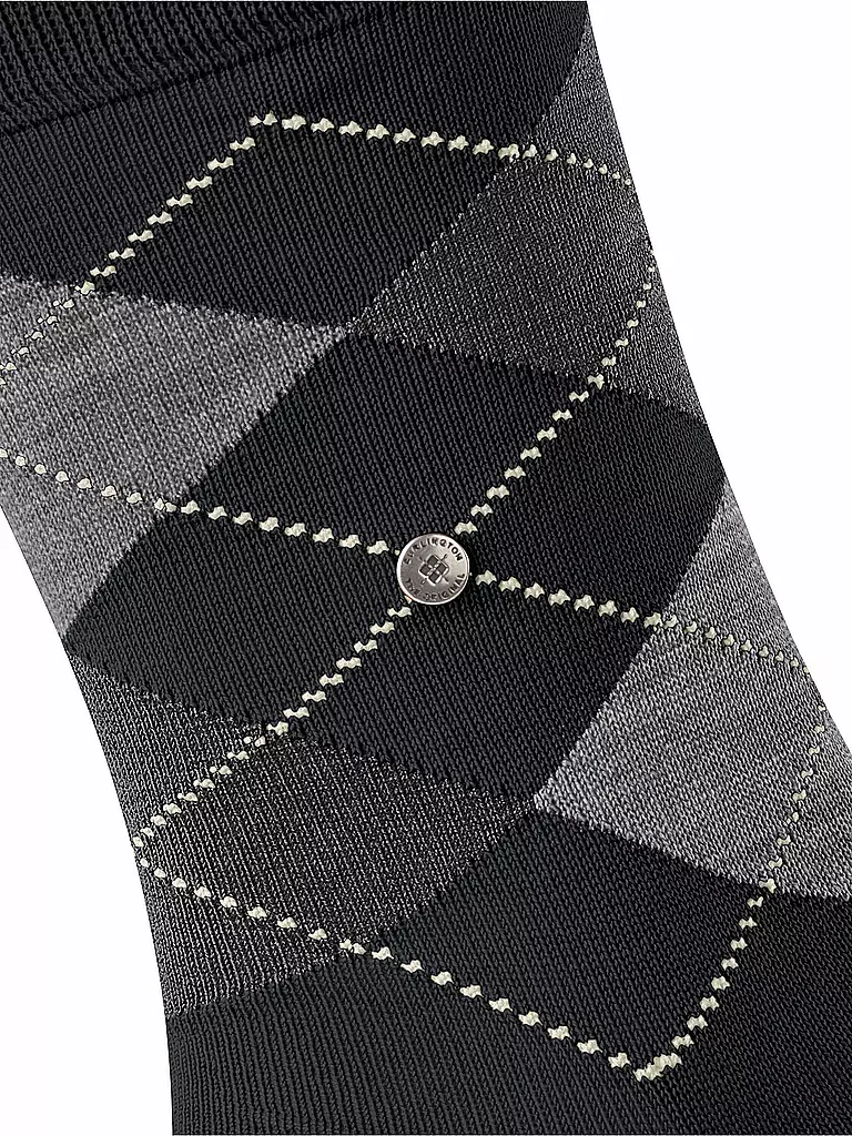 BURLINGTON Herren Socken 40-46 MANCHESTER black schwarz
