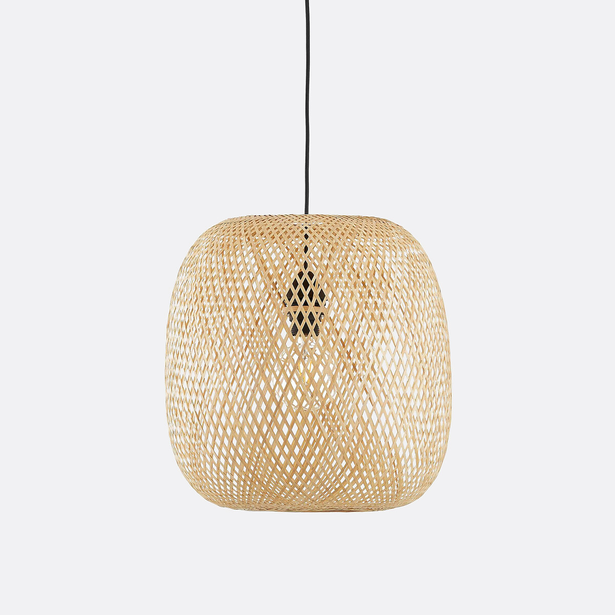 LA REDOUTE INTERIEURS<br>Luminária pendente em bambu Ø40 cm, Katia