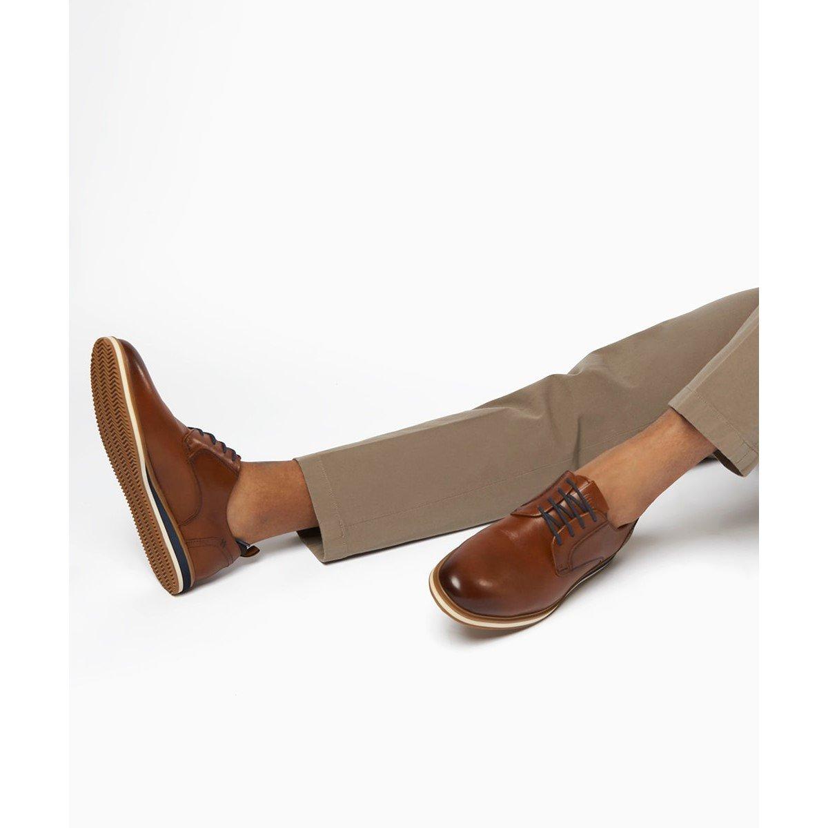 Dune London Bucatini Wedge Sole Lace Up Shoes