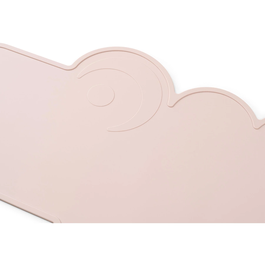 Done by Deer™ Tisch-Set Silikon in Croco Rosa