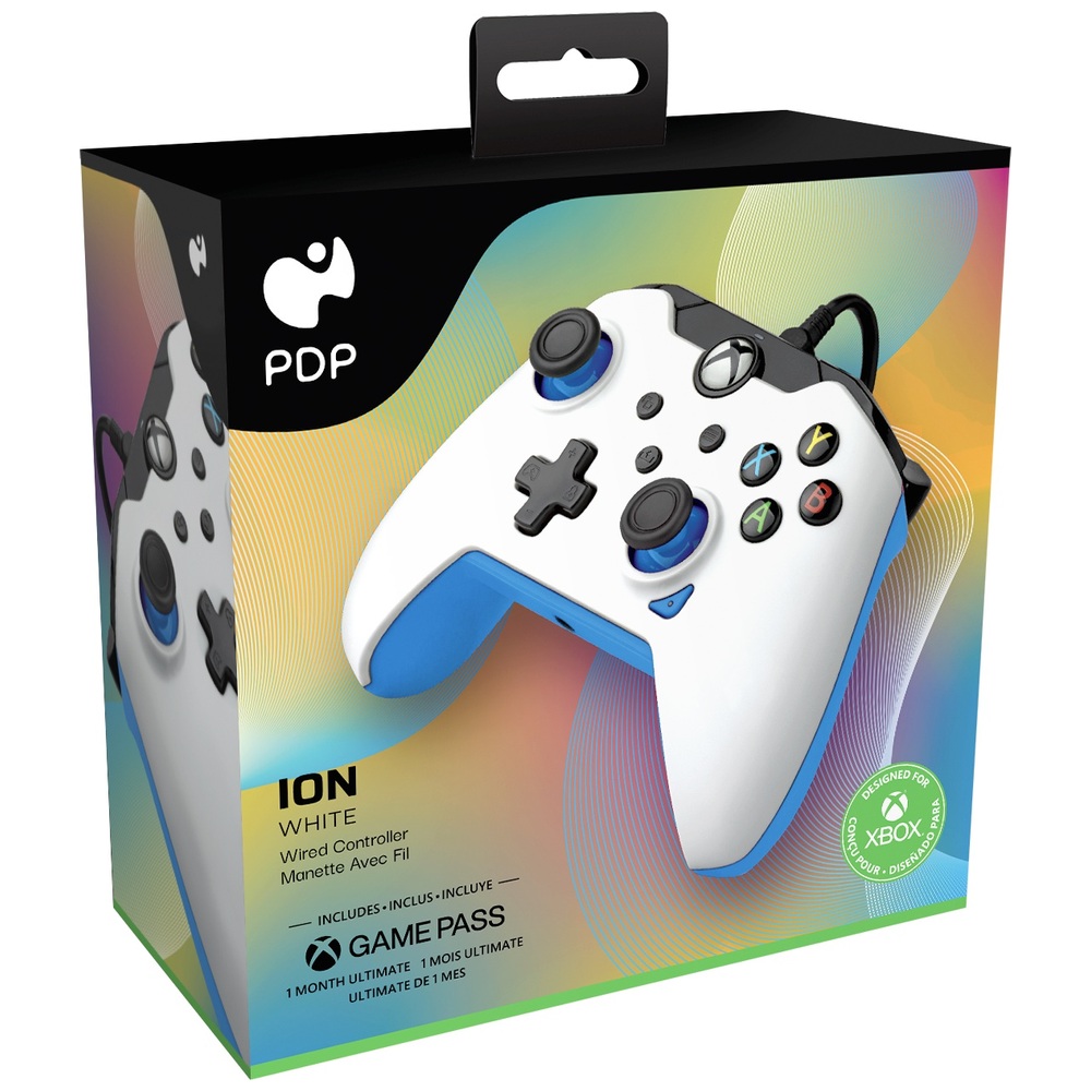 PDP Gaming Xbox Kabelgebundener Controller – Ion White